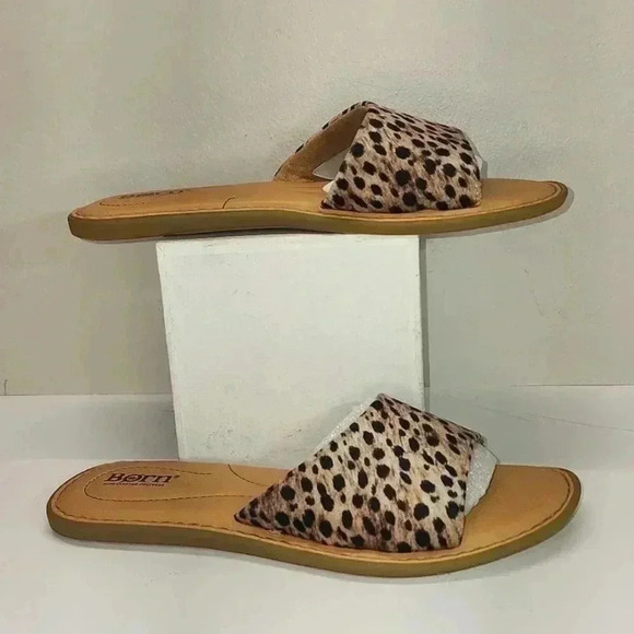 Born Shoes - Born Jada slide sandal tan natural sz 9